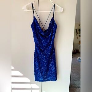 Royal Blue Semi-Formal Dress
